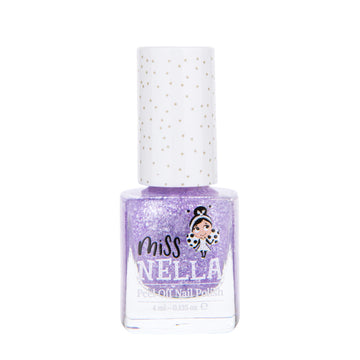 Miss Nella Peel-Off Nagellack Sparkly Zebra