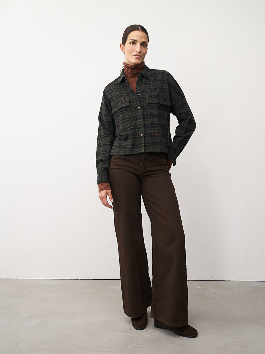 -0039- ITALY Hemdbluse GRETA Cotton