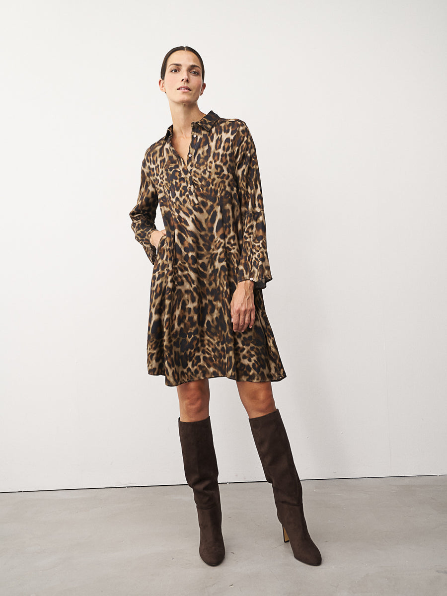 -0039- ITALY Kleid ESTELL Viscose