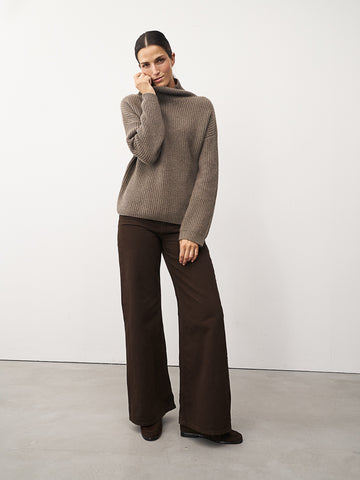 -0039- ITALY Strickpullover LONA Cashmere Wool Mix