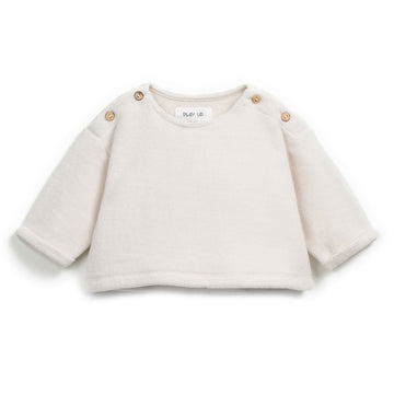 Play Up Sweater mit Knöpfen Organic Cotton