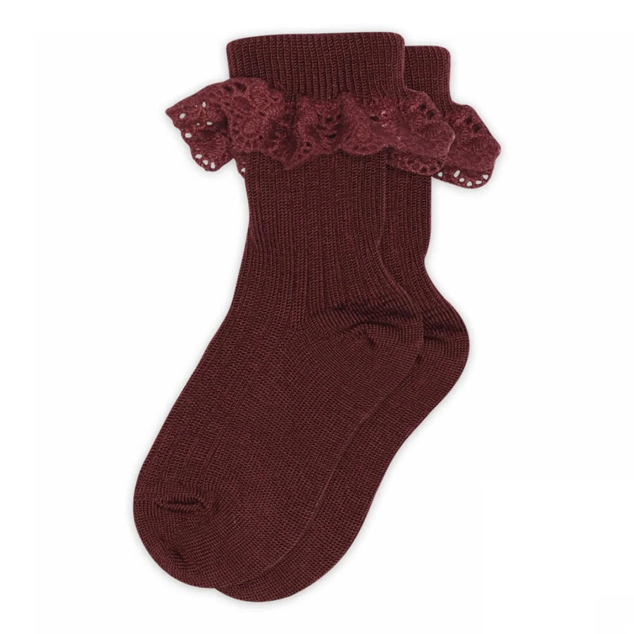 MPkids Socken mit Spitze LEA Wool