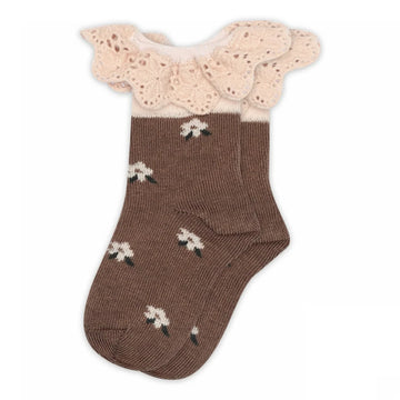 MPkids Socken mit Rüschen GRY Cotton