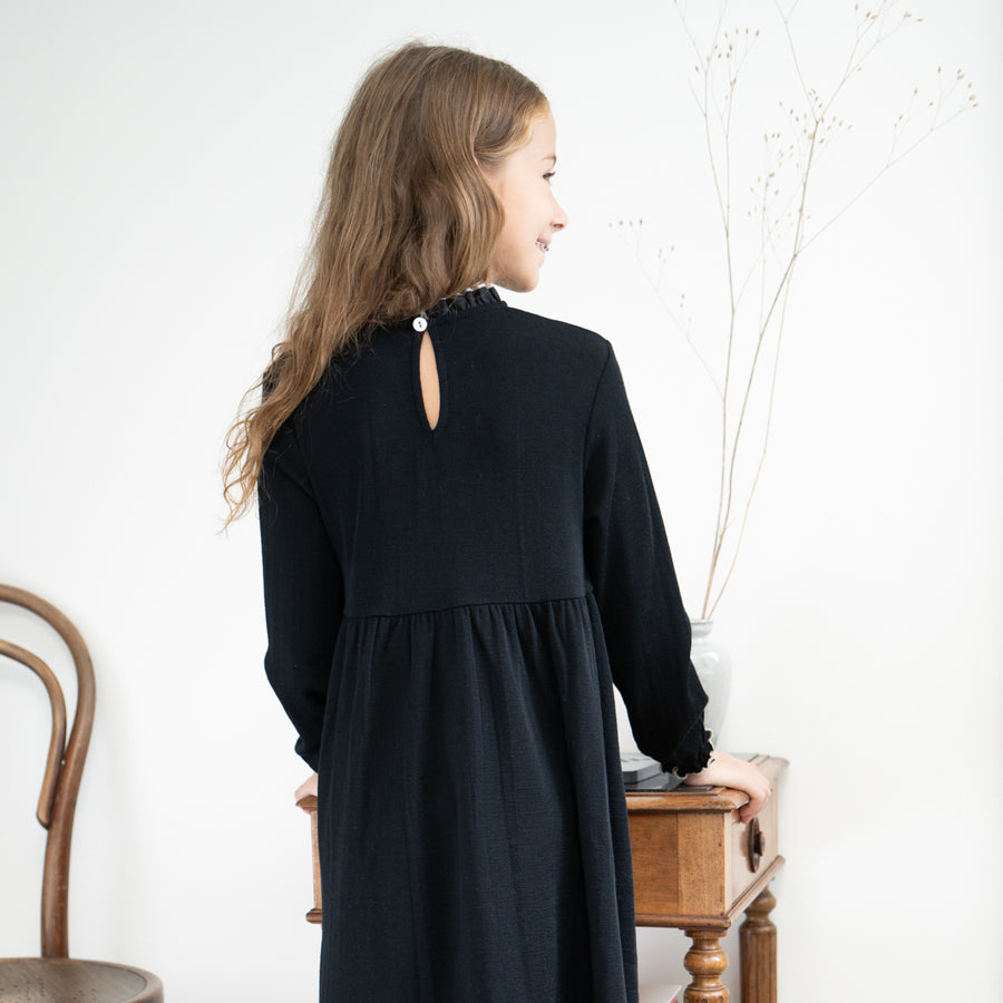 Minimalisma Langarm Kleid ART Merino Wool