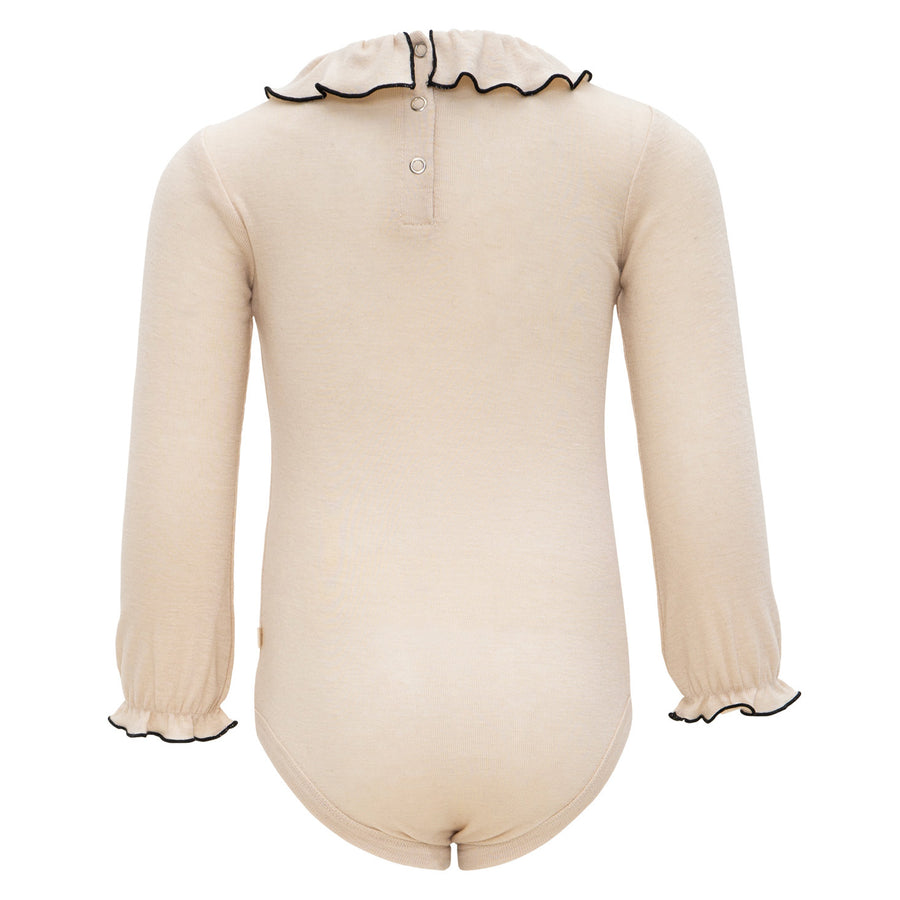 Minimalisma Body mit Rüschen TIARA Wool-Silk