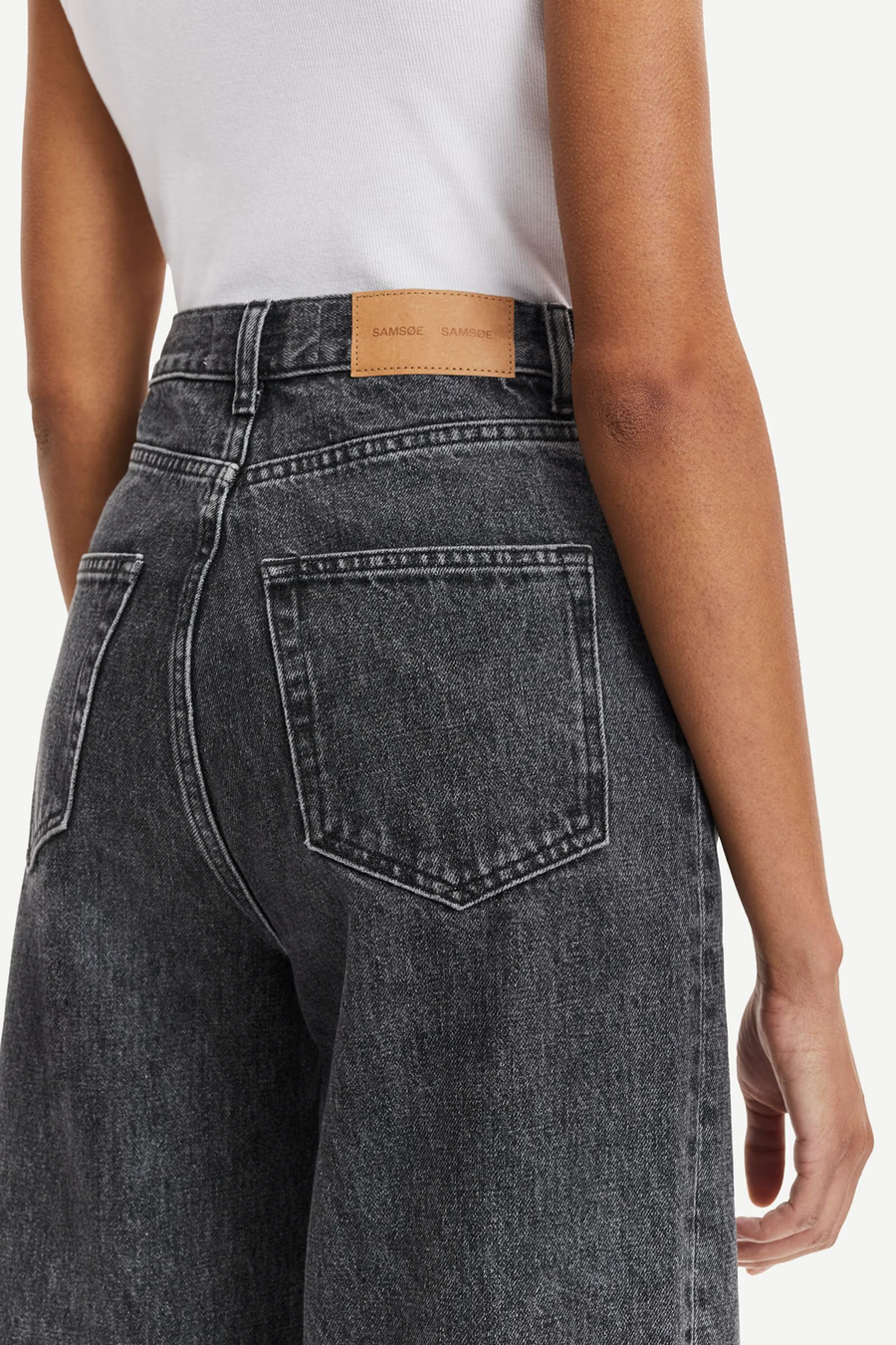 Samsøe Samsøe Jeans Wide REBECCA Organic Cotton Hemp Blend