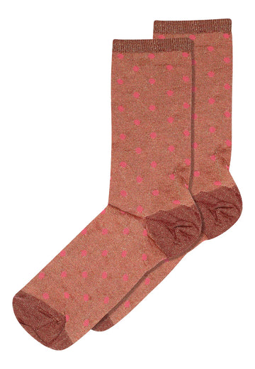 mp Woman Glitzer Socken DONNA Dotted