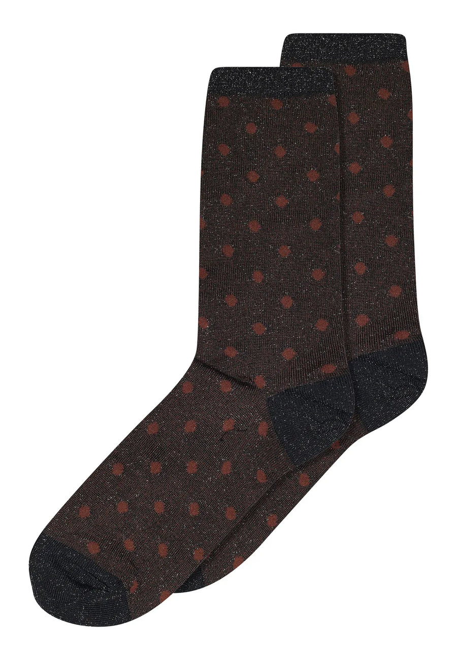 mp Woman Glitzer Socken DONNA Dotted