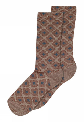 mp Woman Glitzer Socken HELLA Patterned