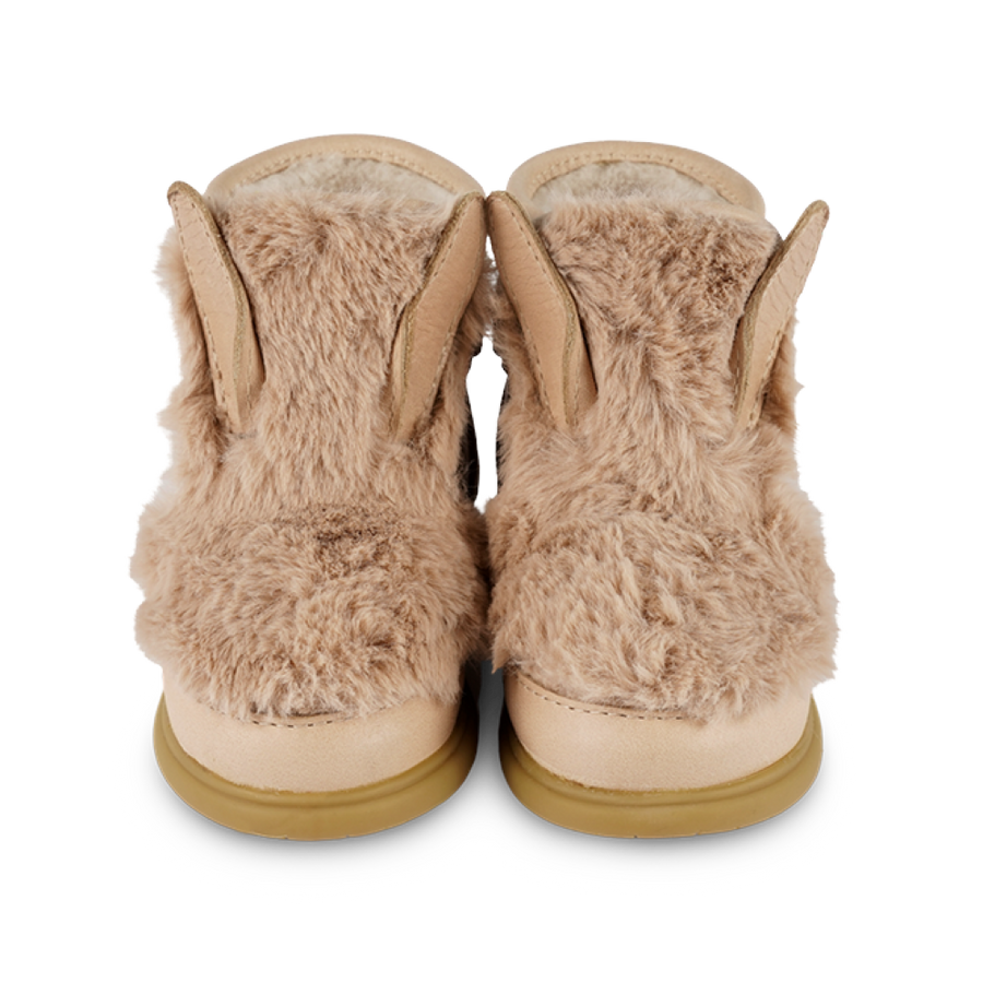 Donsje Lederschuhe Fluffy Bunny ROUMI Gefüttert