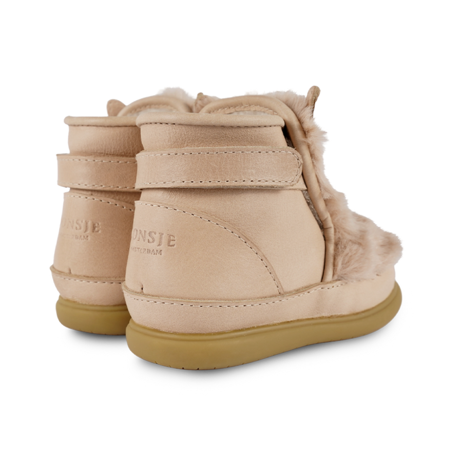Donsje Lederschuhe Fluffy Bunny ROUMI Gefüttert