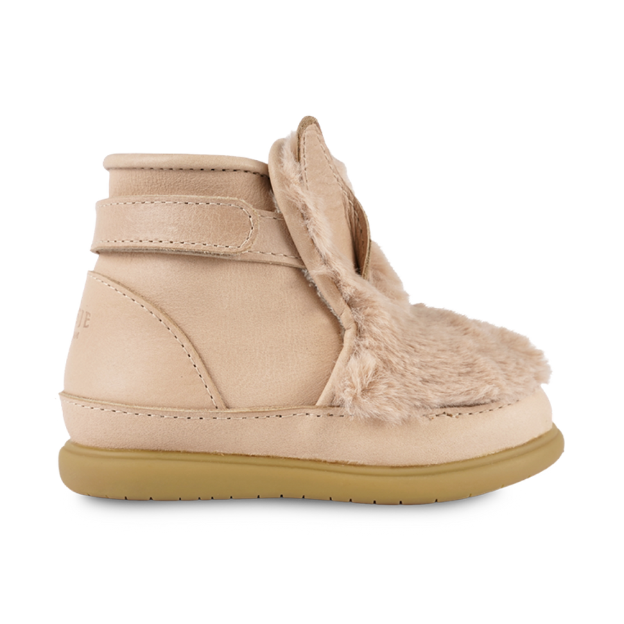 Donsje Lederschuhe Fluffy Bunny ROUMI Gefüttert