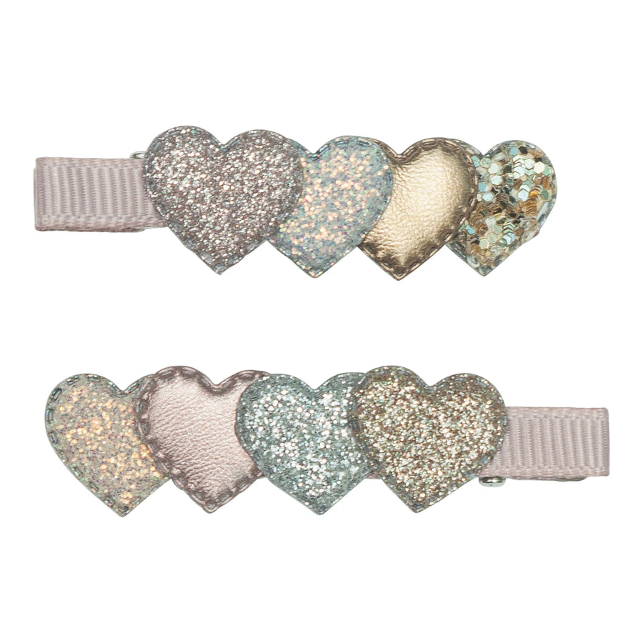 MIMI & LULA Haarclips LAYERED HEART 2er-Pack