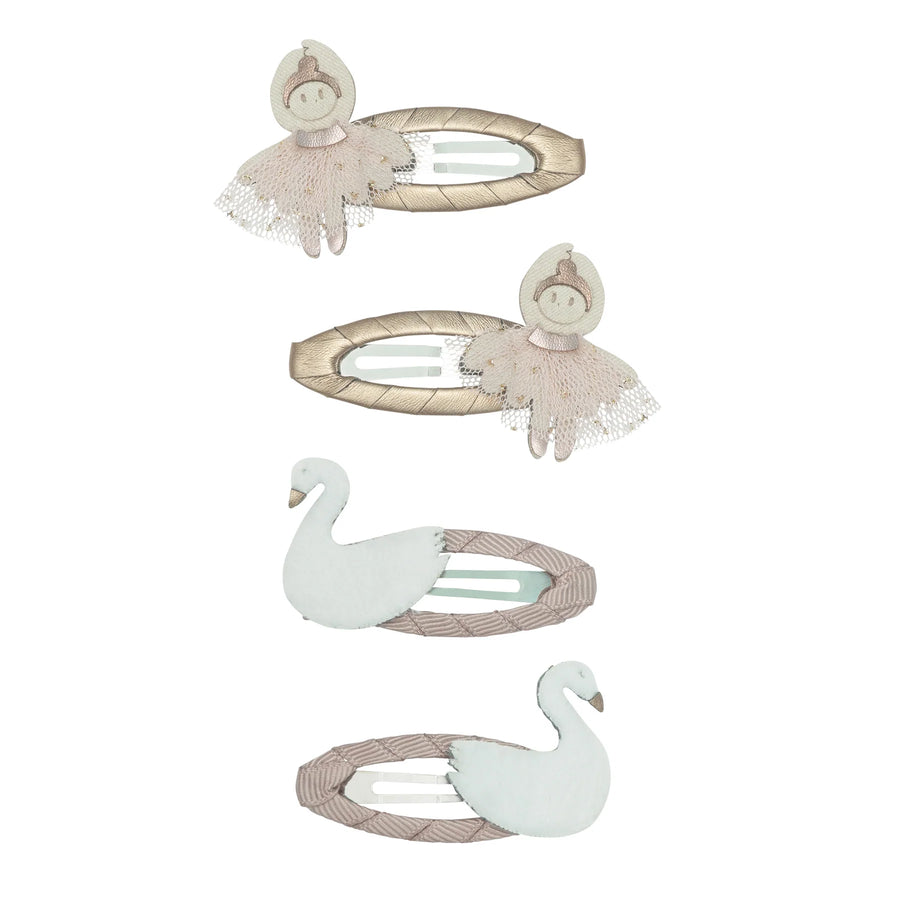 MIMI & LULA Haarclips SWANLAKE 4er-Pack