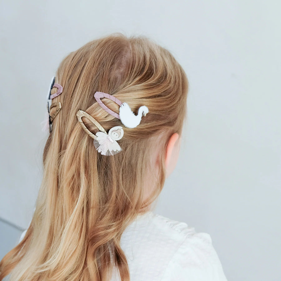 MIMI & LULA Haarclips SWANLAKE 4er-Pack