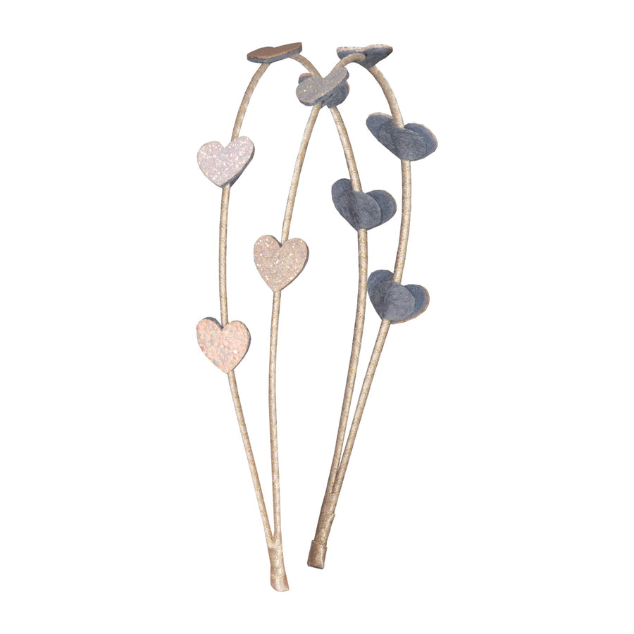 MIMI & LULA Haarreif ALICE TEENY HEART Doppelband