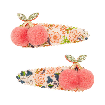 MIMI & LULA Haarclips POM POM CHERRY 2er-Pack