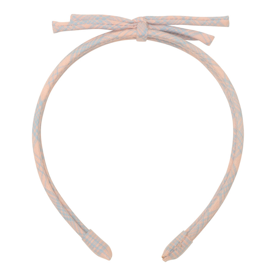 MIMI & LULA Haarreif mit Schleife ALICE CHECKERED Dreifachband
