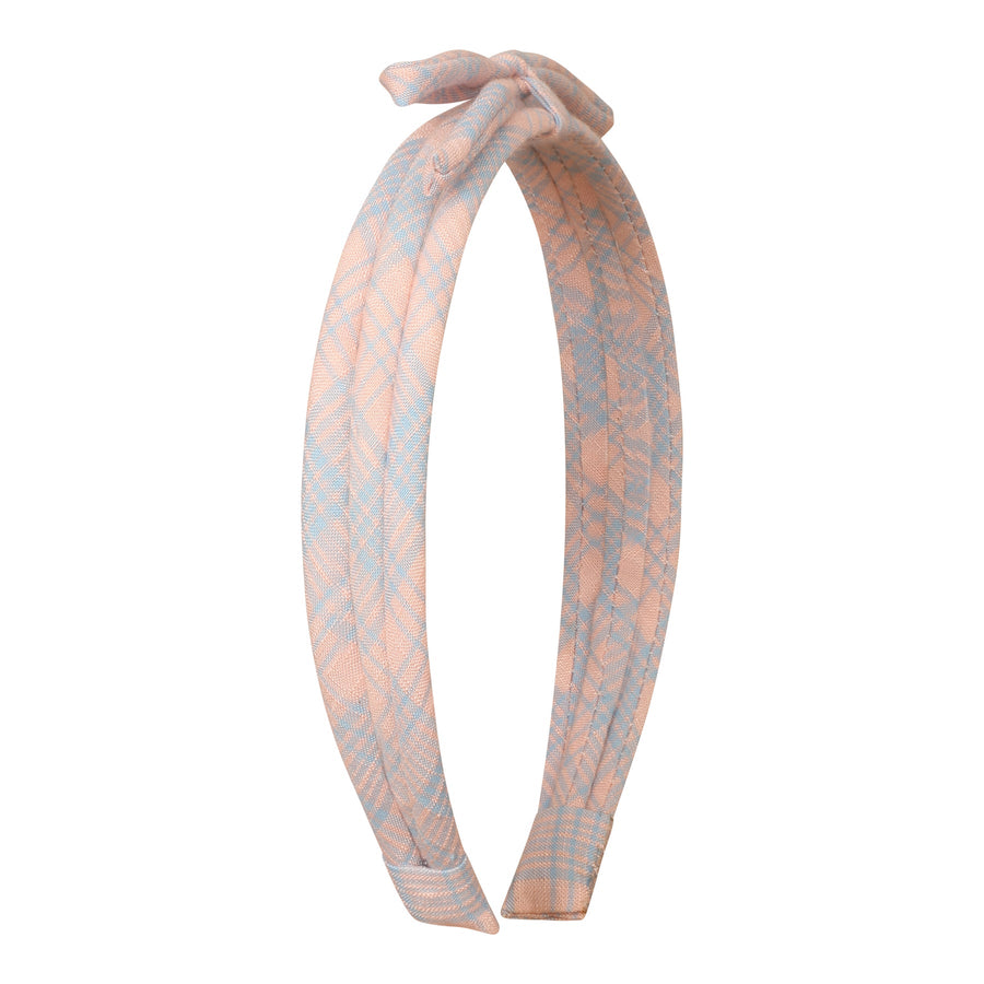MIMI & LULA Haarreif mit Schleife ALICE CHECKERED Dreifachband