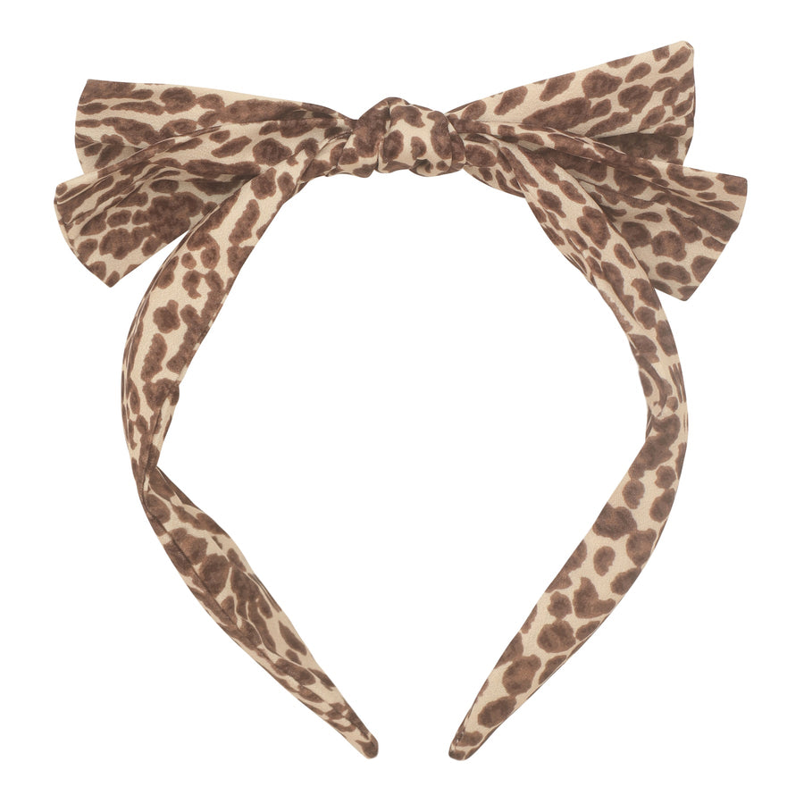 MIMI & LULA Haarreif mit Schleife ALICE LEOPARD EDIE