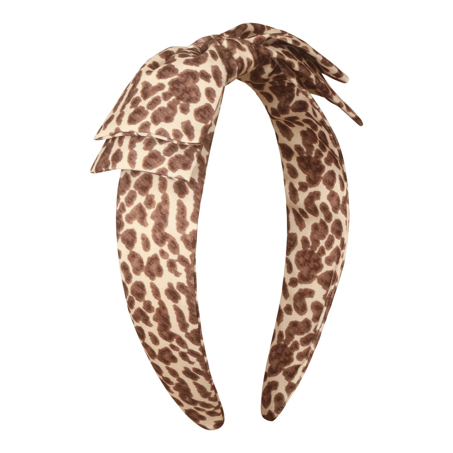 MIMI & LULA Haarreif mit Schleife ALICE LEOPARD EDIE