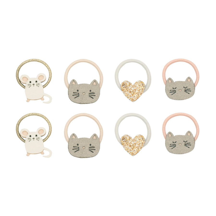 MIMI & LULA Haargummis CAT & MOUSE 8er-Pack