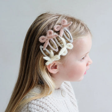 MIMI & LULA Haarspangen GRANNY BOW 4-er Pack