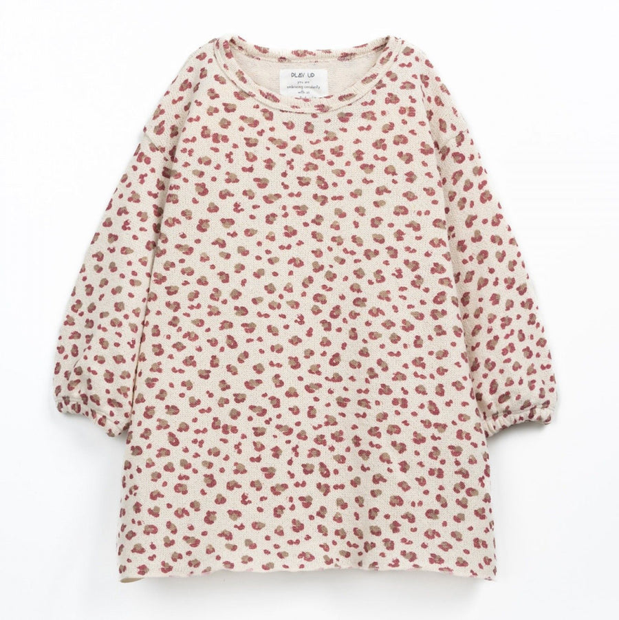 Play Up Jersey Kleid mit Print Recycled Cotton