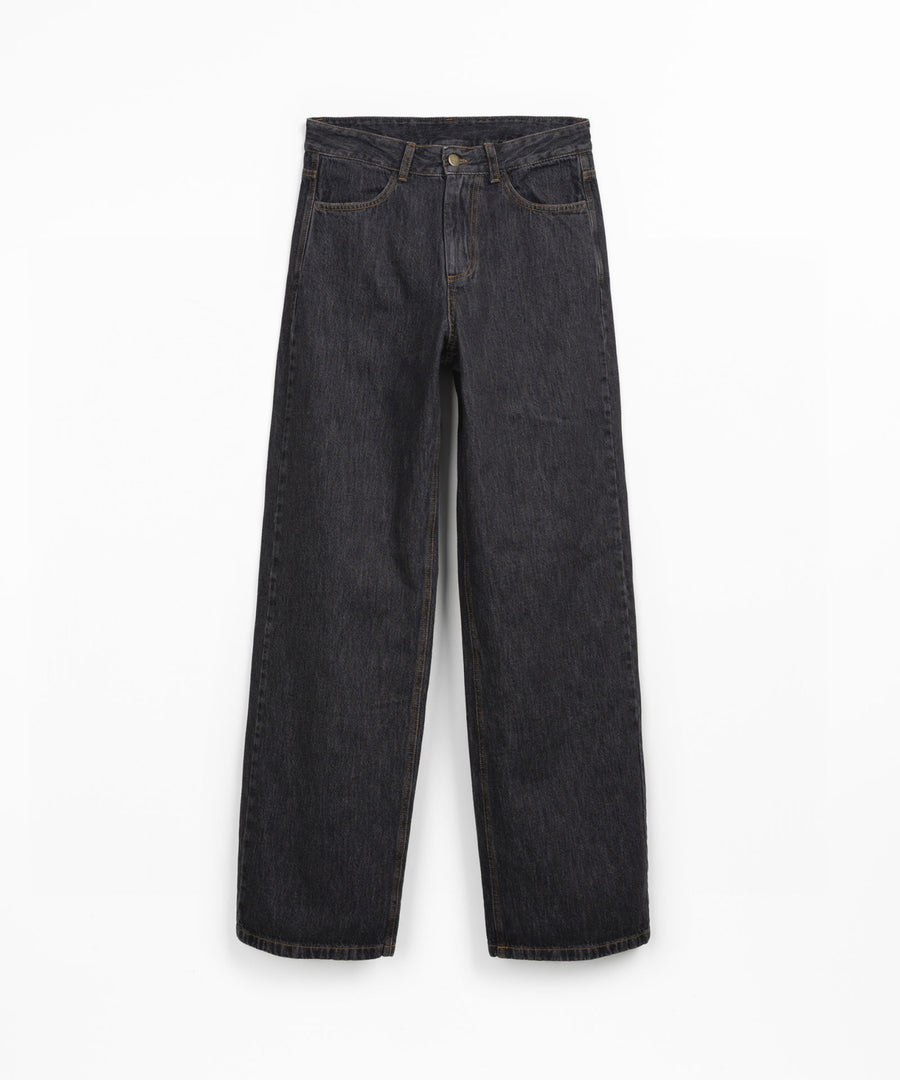 Play Up Woman Hose Denim Cotton