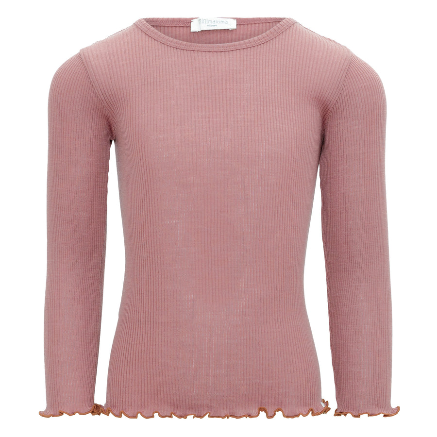 Minimalisma Langarmshirt ATLANTIC FRILL Wolle