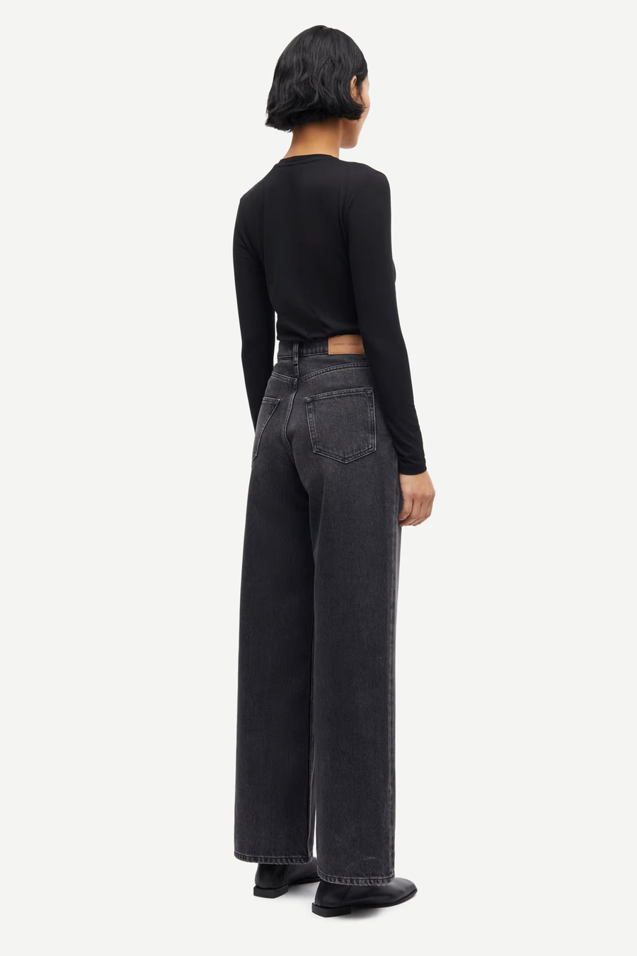 Samsøe Samsøe Jeans High Waist Wide REBECCA Organic Cotton