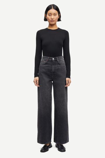 Samsøe Samsøe Jeans High Waist Wide REBECCA Organic Cotton
