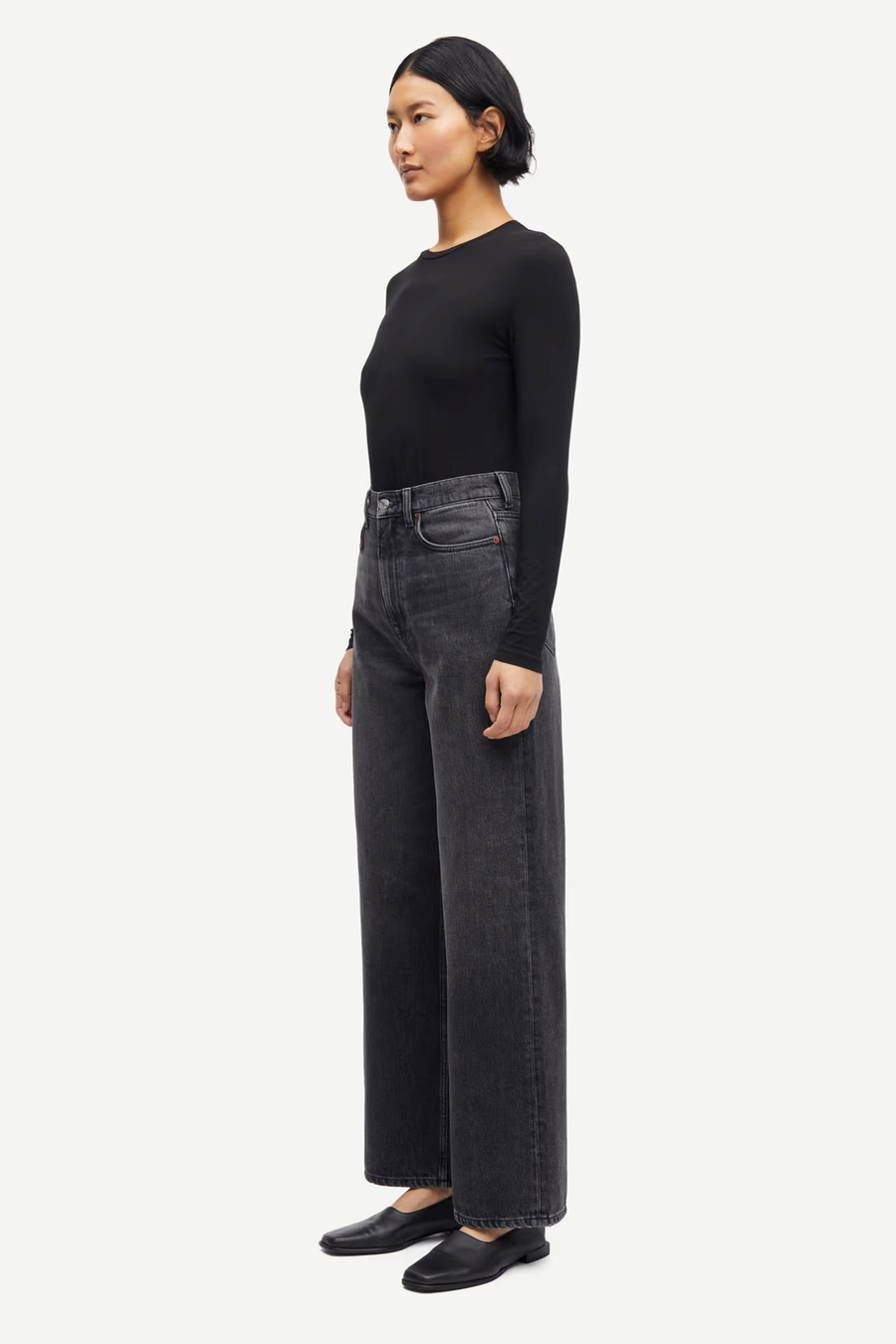 Samsøe Samsøe Jeans High Waist Wide REBECCA Organic Cotton