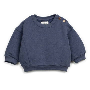 Play Up Sweatshirt mit Schulteröffnung Cotton