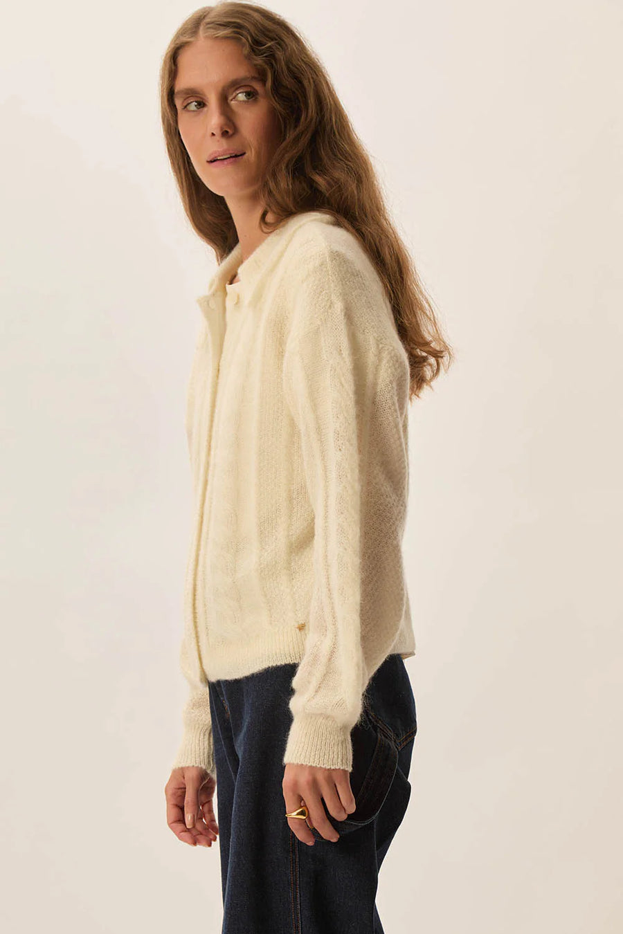 DES PETITS HAUTS Cardigan CAPUCINE