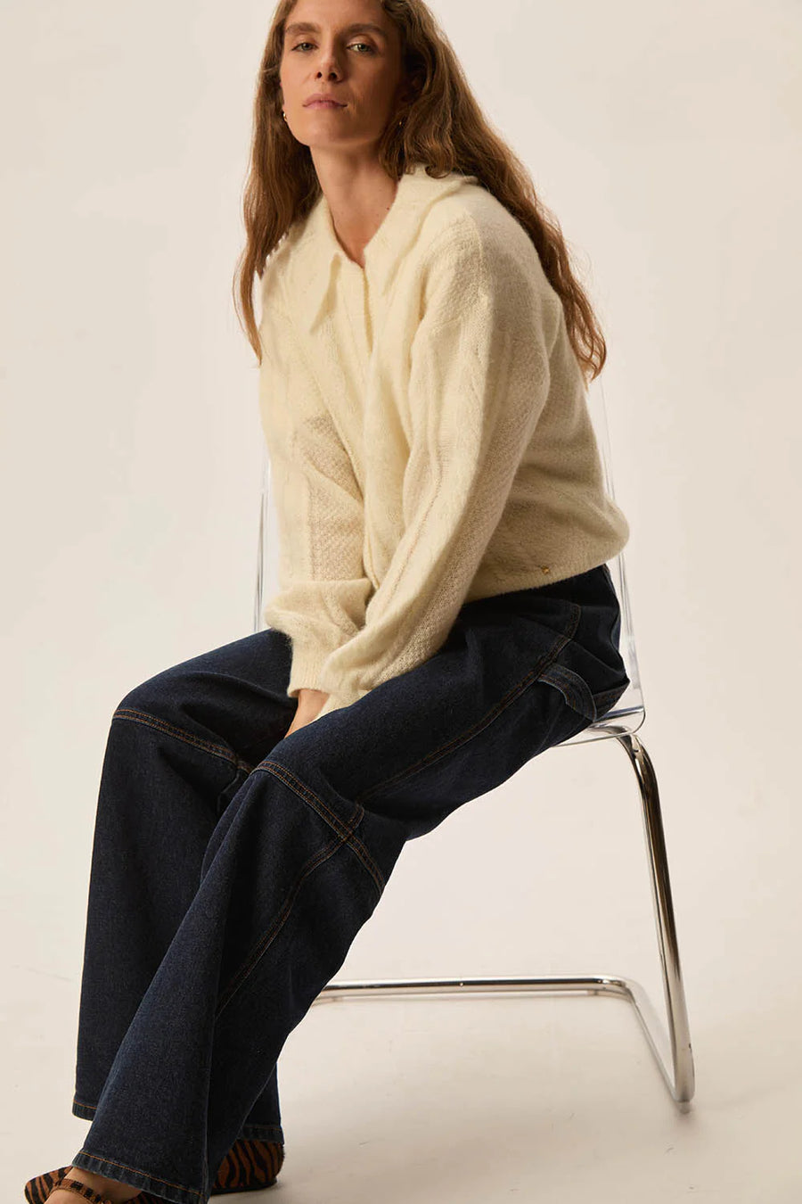 DES PETITS HAUTS Cardigan CAPUCINE
