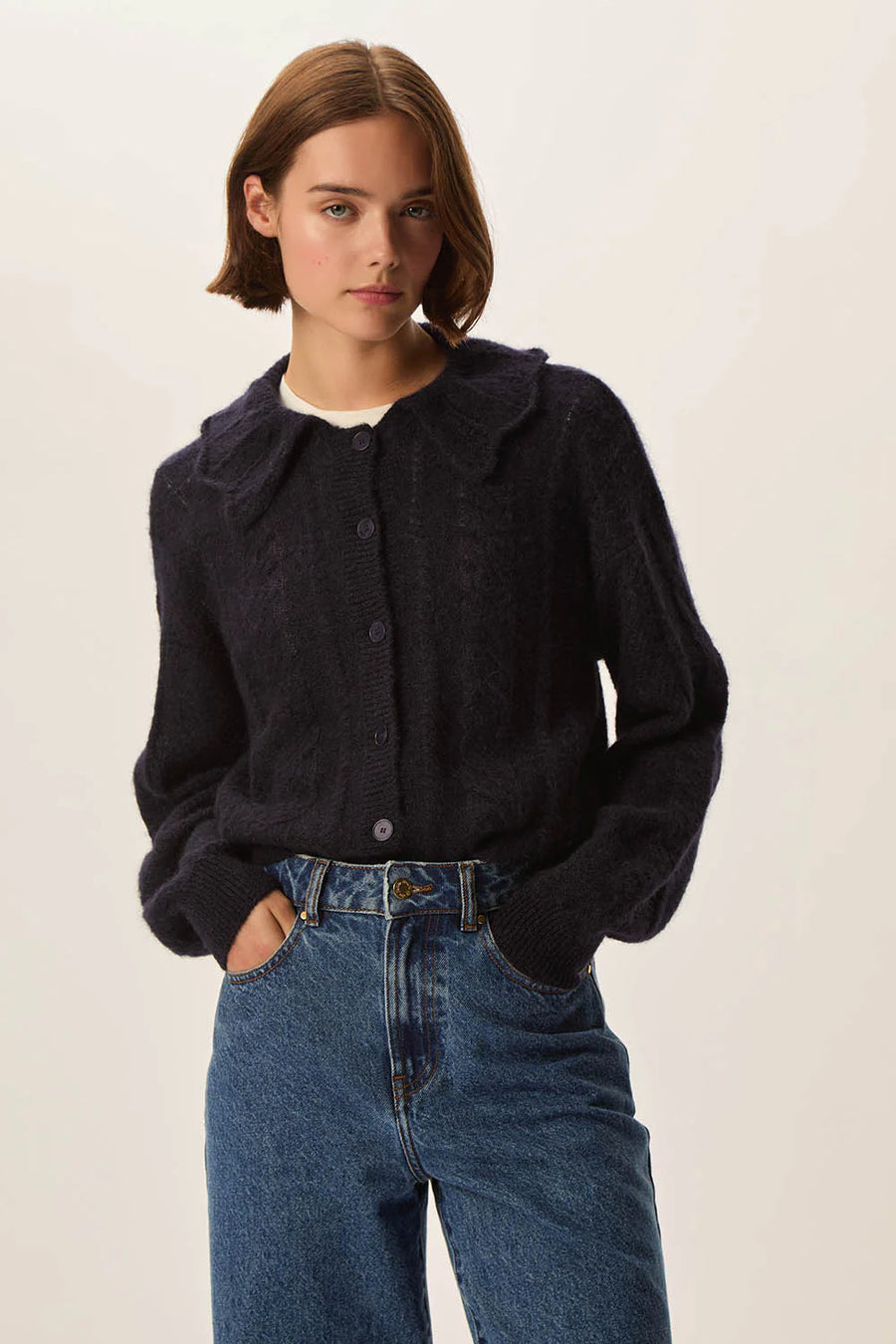 DES PETITS HAUTS Cardigan CAPUCINE