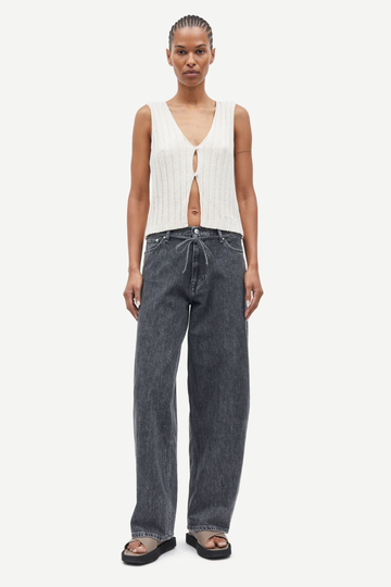 Samsøe Samsøe Jeans Wide SAHARPER BELT Cotton