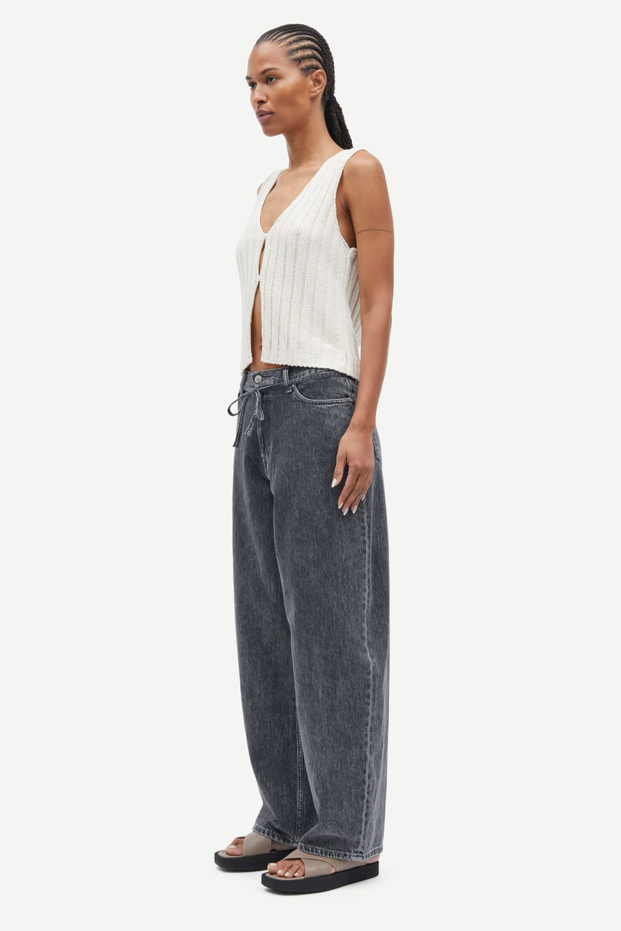 Samsøe Samsøe Jeans Wide SAHARPER BELT Cotton