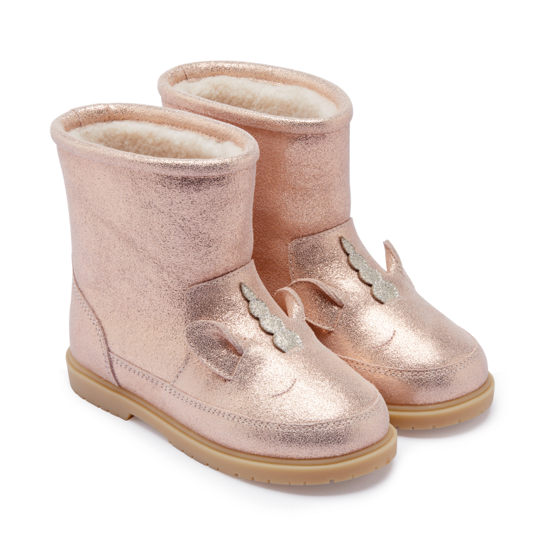 Donsje Lederstiefel XELLY Unicorn Gefüttert