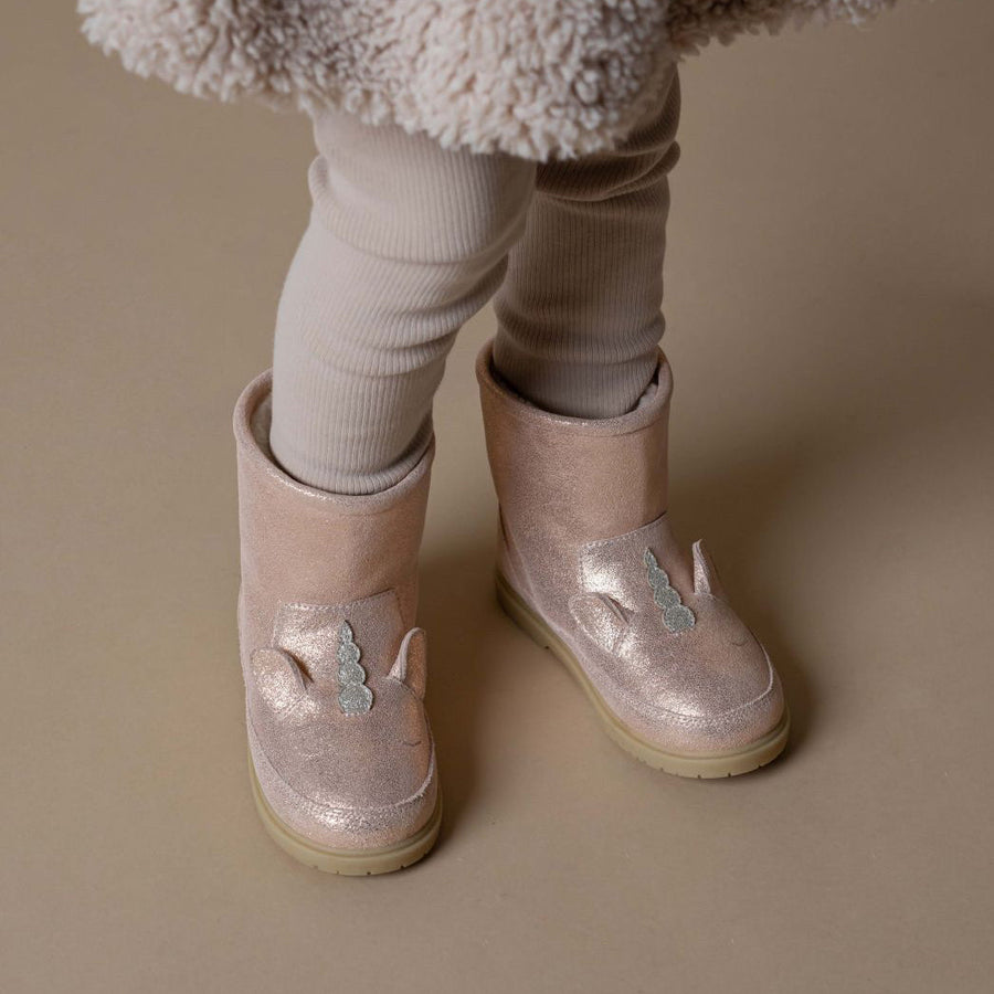 Donsje Lederstiefel XELLY Unicorn Gefüttert