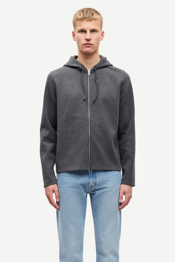 Samsøe Samsøe Zip Hoodie SANIK Organic Cotton Mix