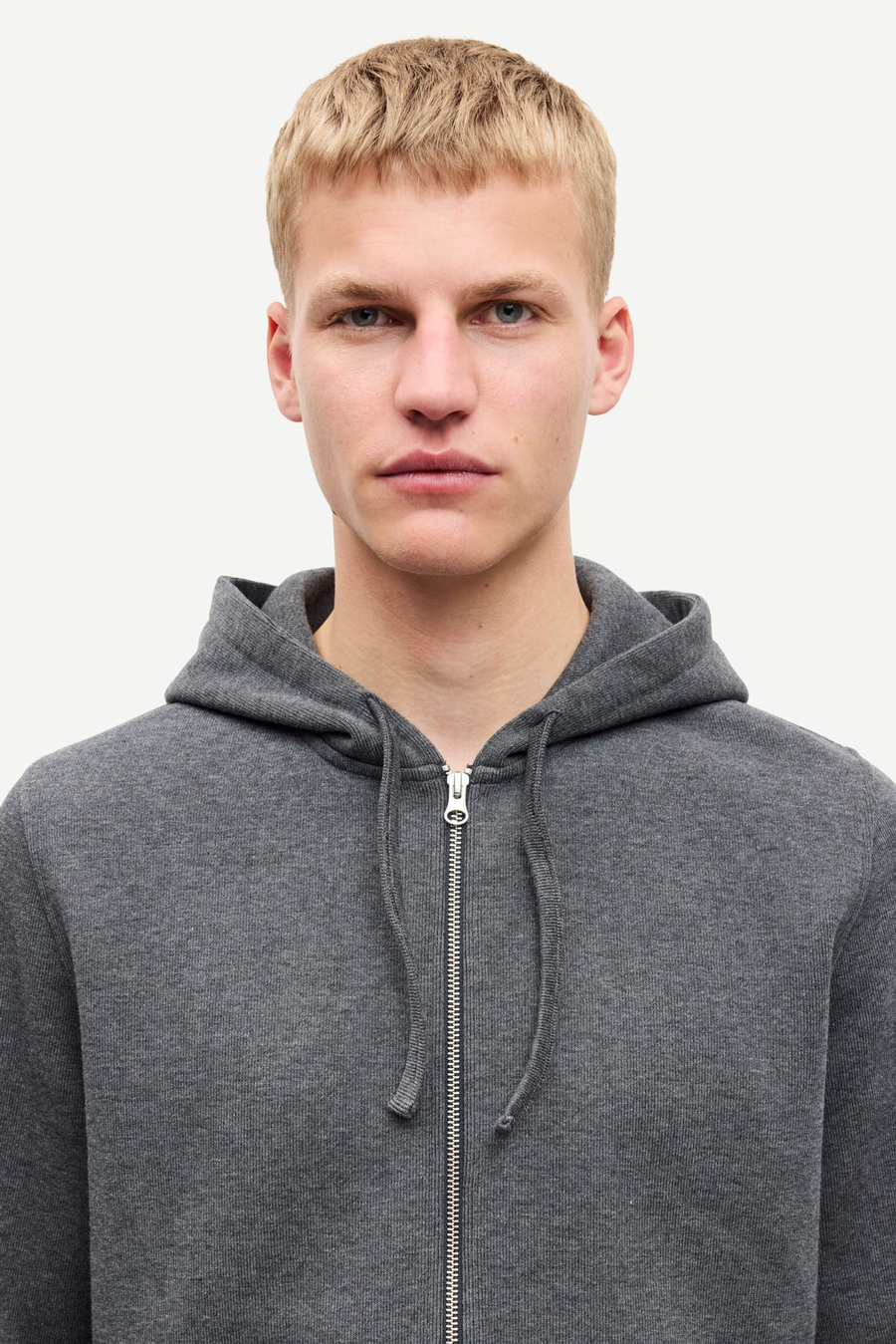 Samsøe Samsøe Zip Hoodie SANIK Organic Cotton Mix