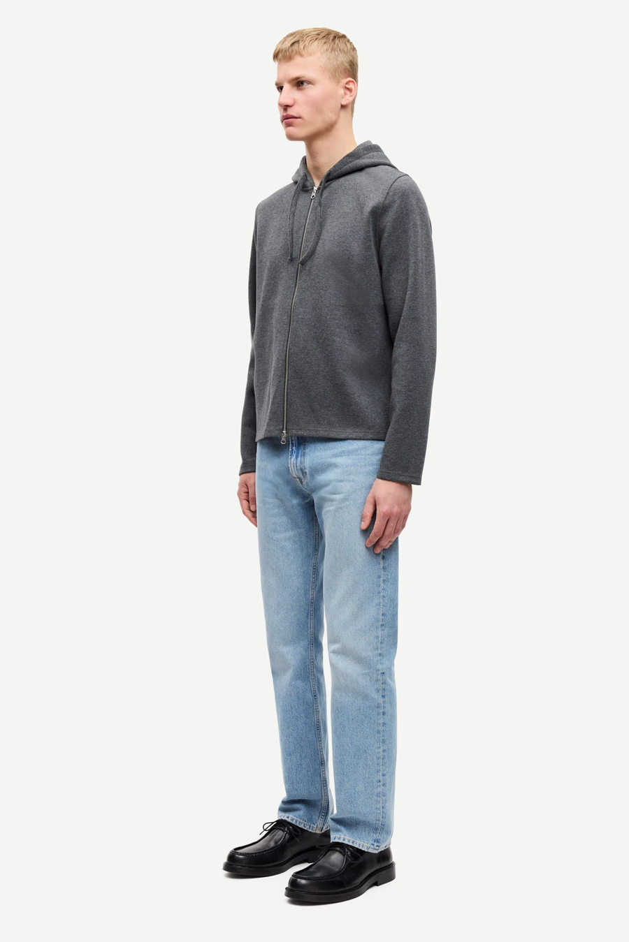 Samsøe Samsøe Zip Hoodie SANIK Organic Cotton Mix