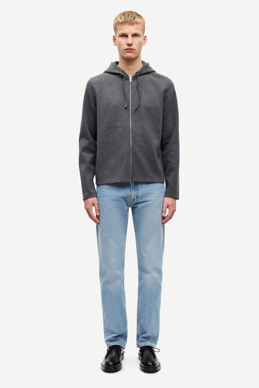 Samsøe Samsøe Zip Hoodie SANIK Organic Cotton Mix