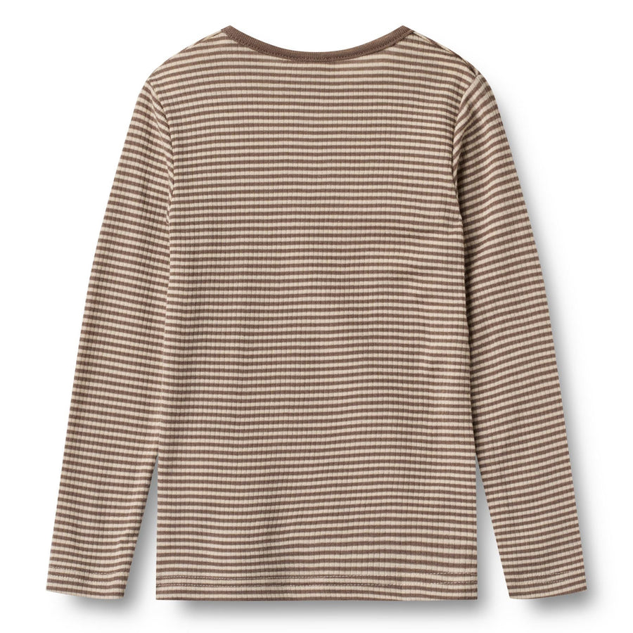 WHEAT Langarmshirt ALFIE Merino Wool