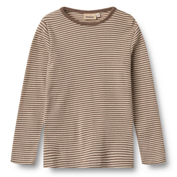WHEAT Langarmshirt ALFIE Merino Wool