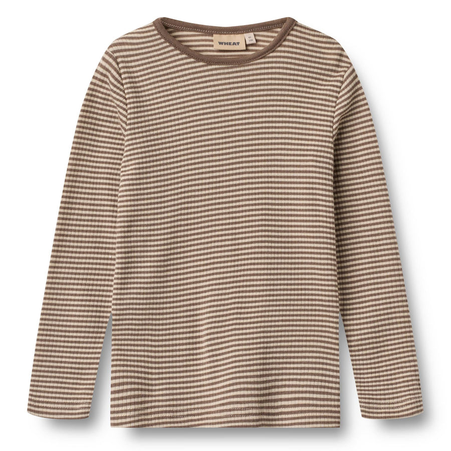 WHEAT Langarmshirt ALFIE Merino Wool
