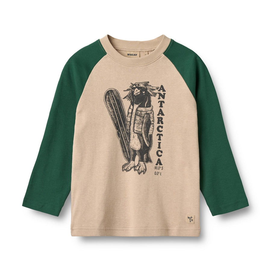 WHEAT Langarmshirt ROLF Organic Cotton