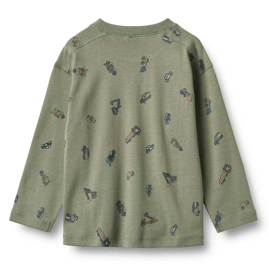 WHEAT Langarmshirt MALTHE Organic Cotton